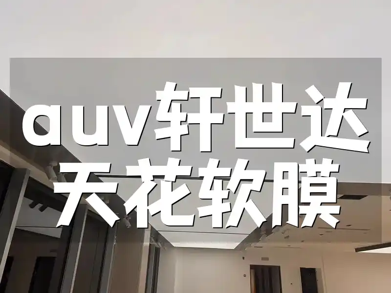 auv轩世达天花软膜 点亮家居灵感-独特造型耐用防潮AUV轩世达天花软膜