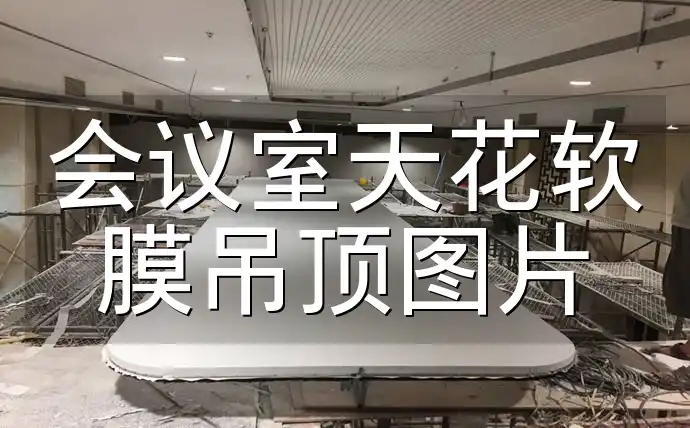 会议室天花软膜吊顶图片 会议室升级必备：天花软膜吊顶美图，提升会议氛围，让空间更出彩