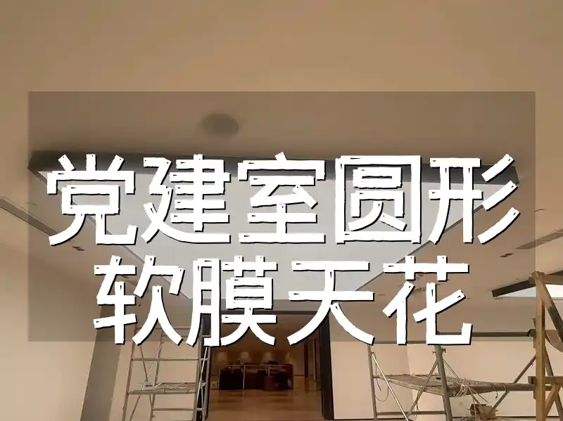 党建室圆形软膜天花：特色空间打造与设计应用优选方案