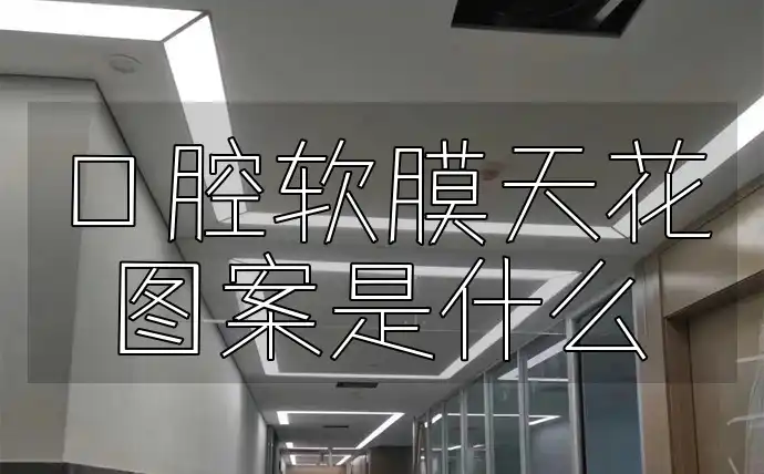口腔软膜天花图案是什么