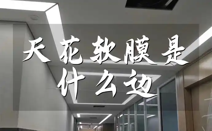 天花软膜是什么边 「全面解析」天花软膜边缘：材质、设计与选择，打造完美家居装修新风尚