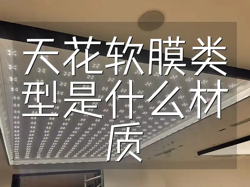 天花软膜类型是什么材质 天花软膜类型全解析：材质揭秘与优质挑选指南