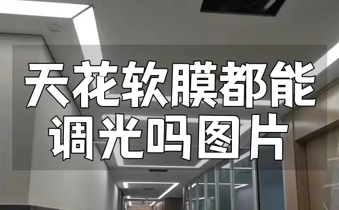 天花软膜都能调光吗图片 天花软膜调光效果鉴赏：一看便知能否调光，让你一眼爱上其美图展示