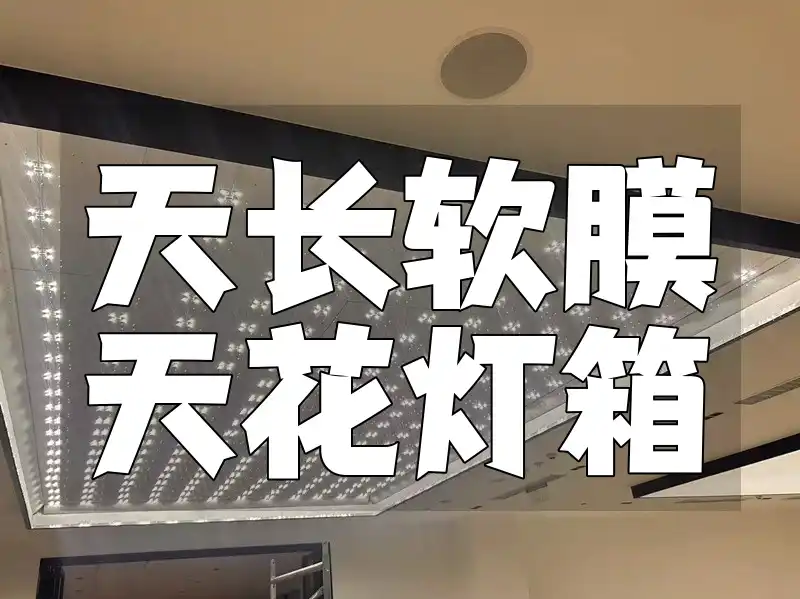 【新品推荐】性价比之选 天长软膜天花灯箱 引领商业新风尚 融入时尚元素