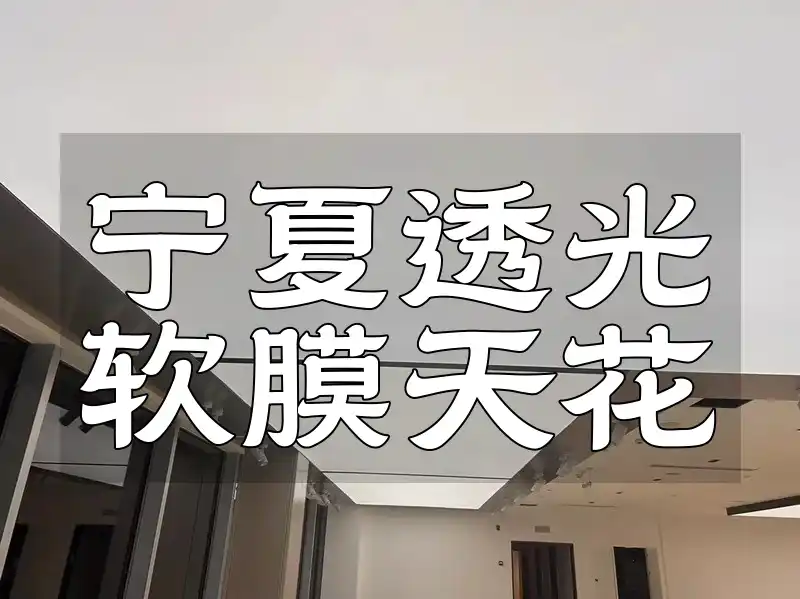2023最新款宁夏透光软膜天花设计 & 环保材料安装指南