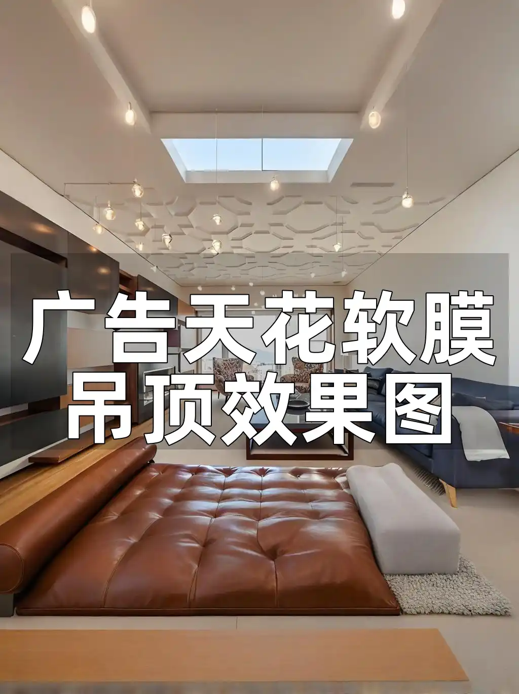 广告天花软膜吊顶效果图