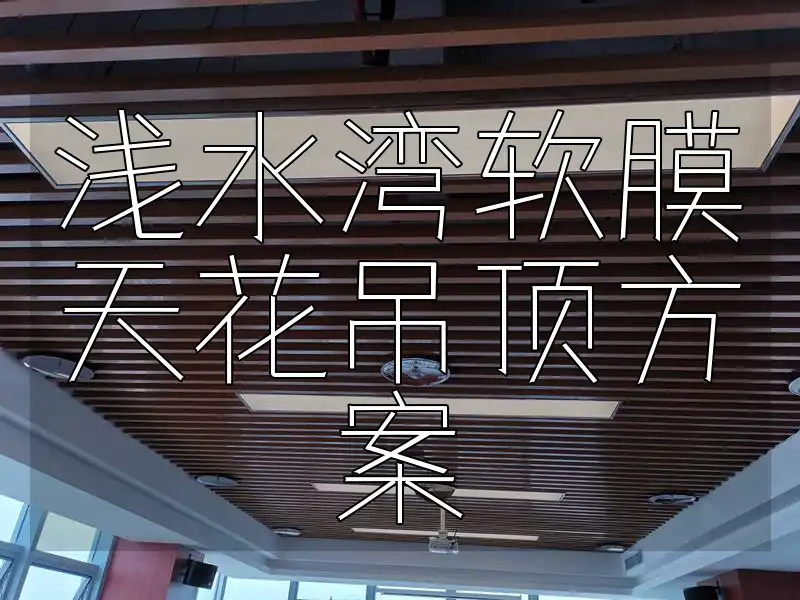 浅水湾软膜天花吊顶方案