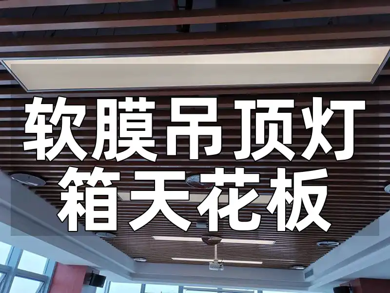 软膜吊顶灯箱天花板