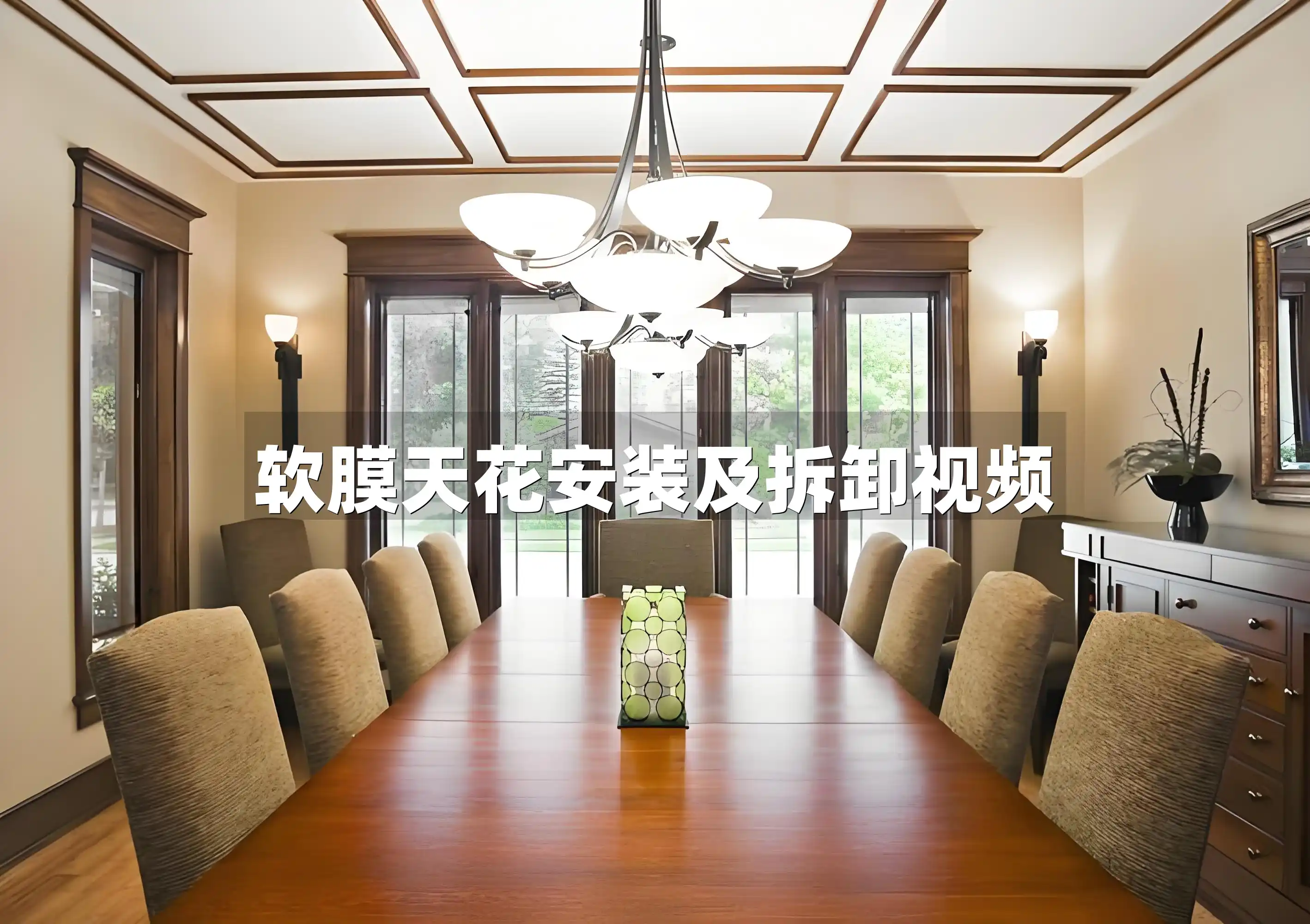 软膜天花安装及拆卸视频 必看一学就会！软膜天花安装拆卸全步骤实操视频解析