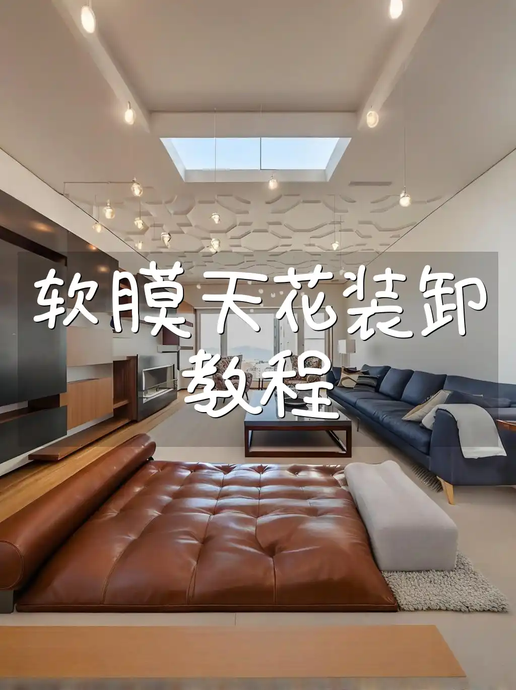 软膜天花装卸教程 一学就会！直击痛点·赶快收藏！软膜天花装卸不求人教程