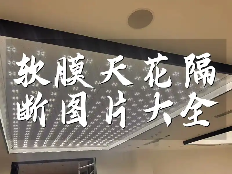 软膜天花隔断图片大全