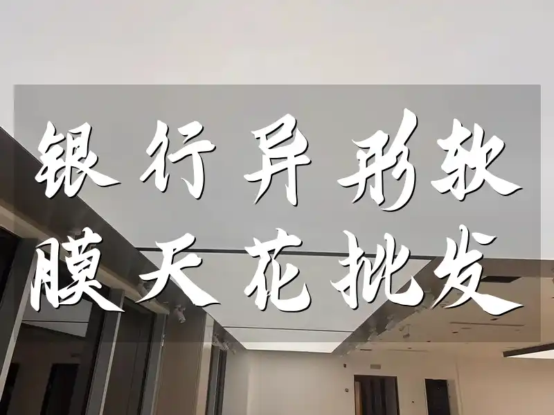 速达全国发货 优质银行异形软膜天花批发 提升银行形象效率保障