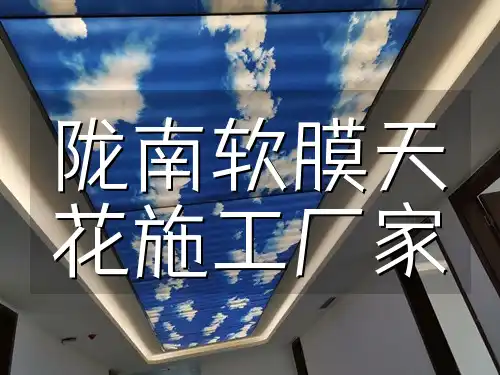 最新陇南软膜天花施工厂家，效果品质双保障